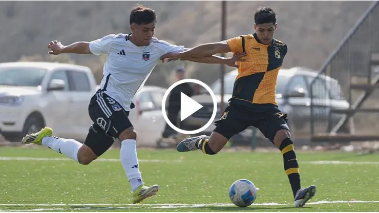 Coquimbo Unido venció a Colo Colo en el campeonato Sub 20. (Foto: @coquimbounidoformativo)