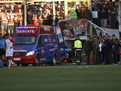 Hincha de Cobreloa sufre grave caída tras festejar gol sobre la reja