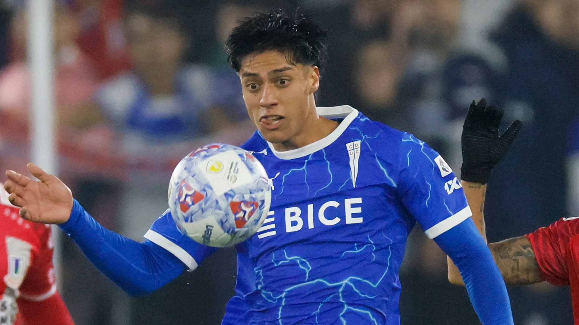 Sebastián Arancibia no aprobó para los seguidores de Universidad Católica. (Imagen: Photosport)