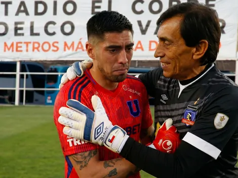 "Cóndor" Rojas sale en defensa de Gabriel Castellón en la U: "La única alternativa era rezar"
