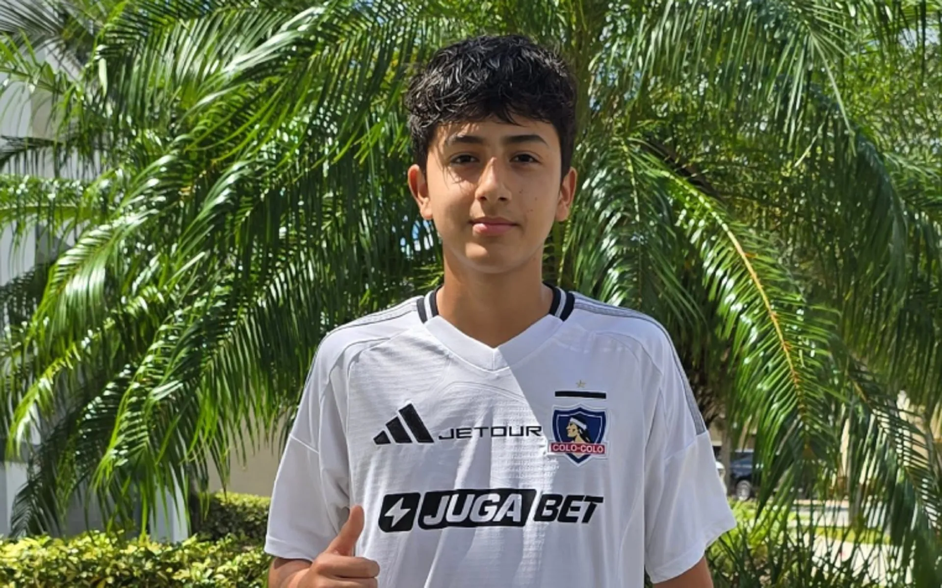 Marcel Olivares, joven de 14 años canterano de Colo Colo que podría partir al Inter Miami.
