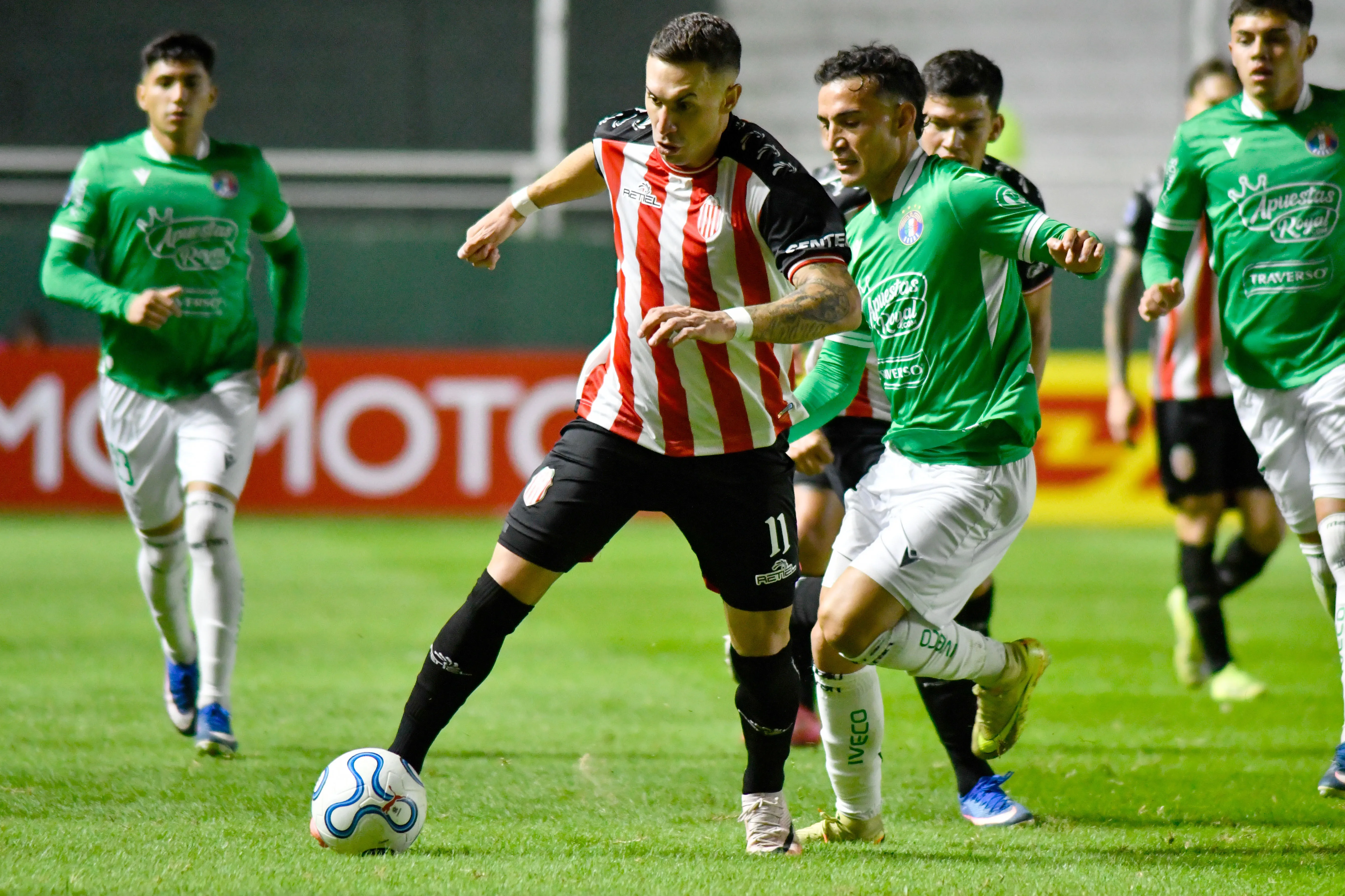 Audax Italiano necesita ganar para seguir con vida en la Copa Sudamericana. (Imagen: Photosport)