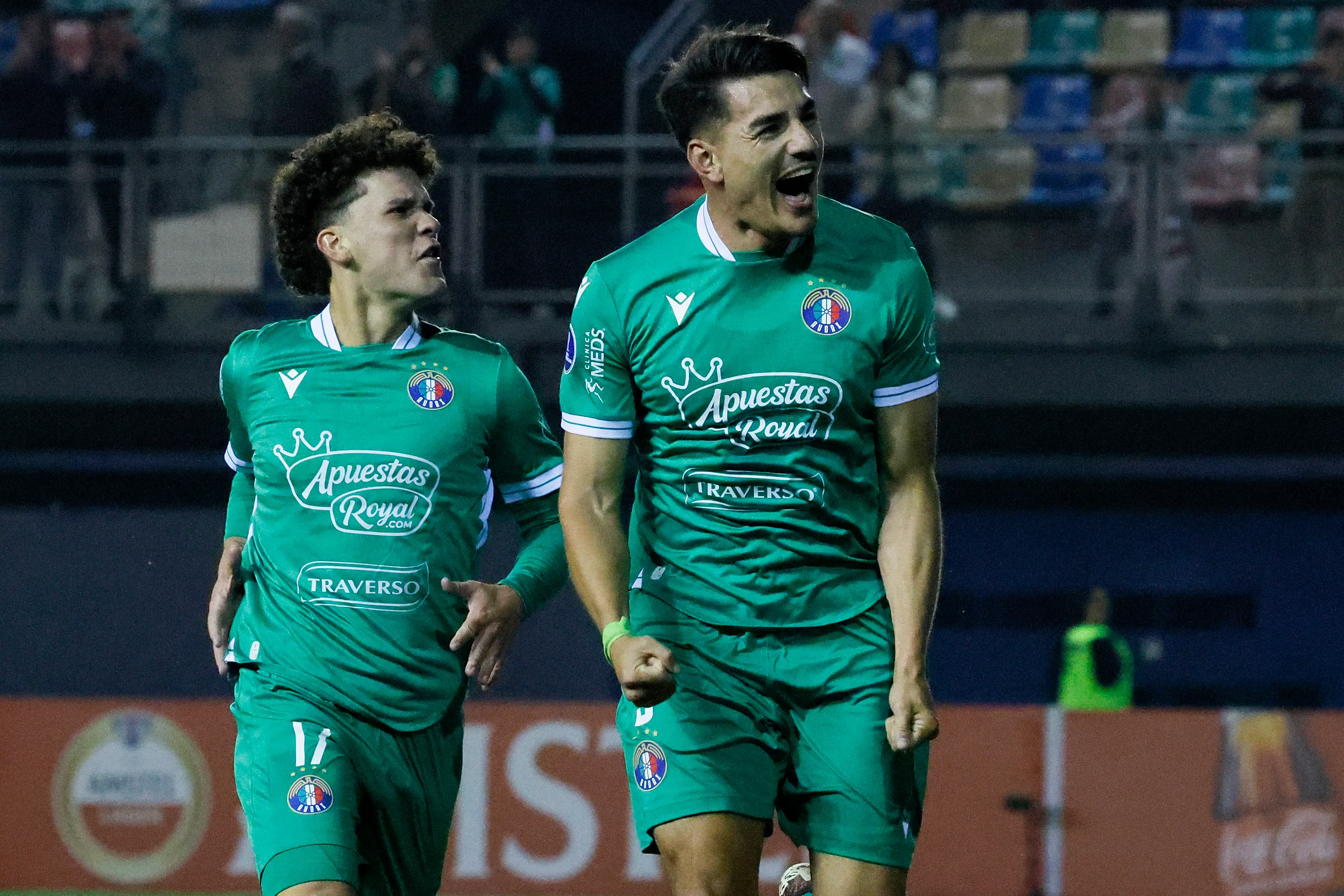 Audax Italiano derrotó a Barracas Central por Copa Sudamericana. (Imagen: Photosport)