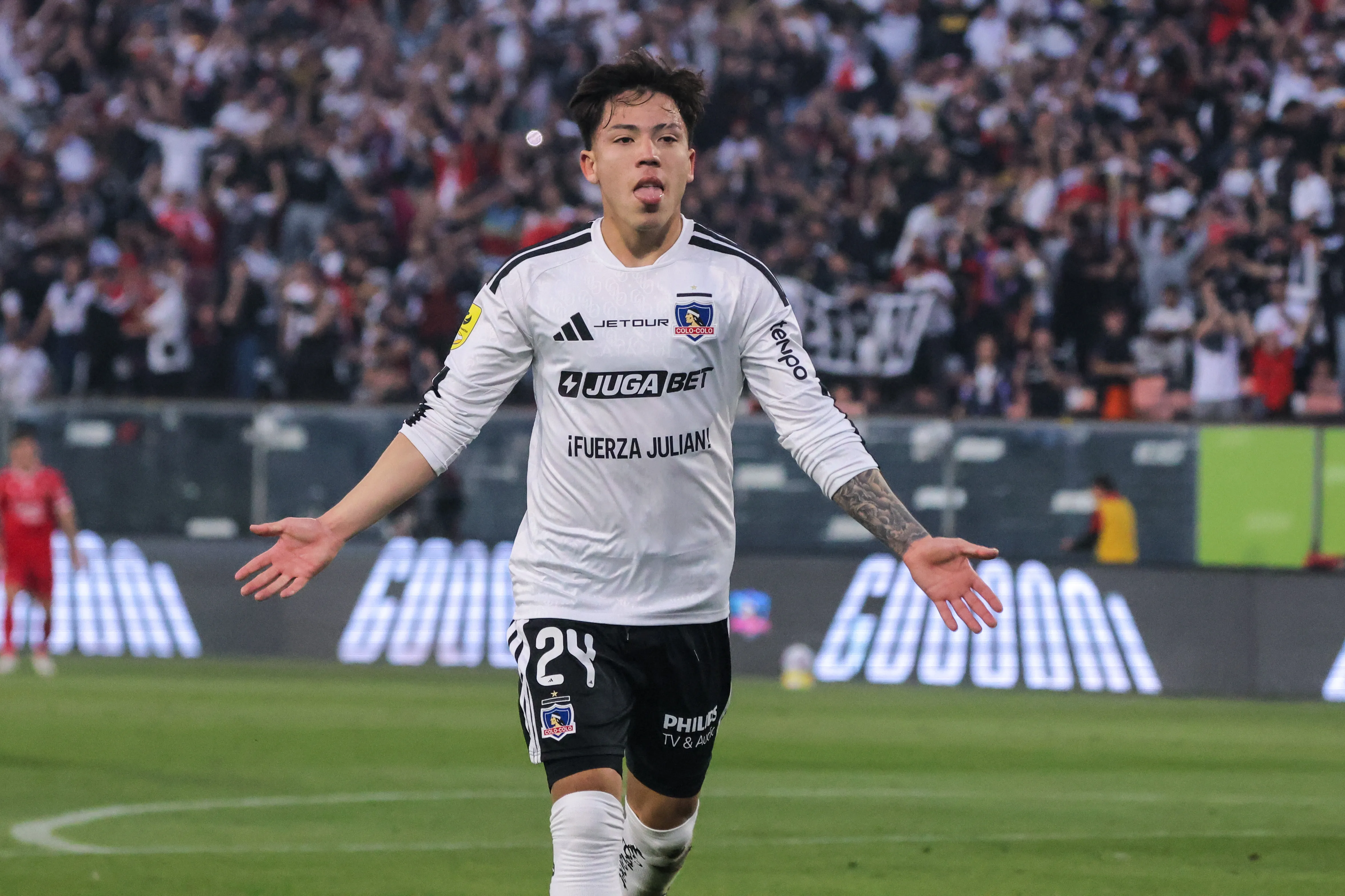 Leandro Hernández fue advertido por su papá en Colo Colo. (Imagen: Photosport)