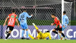 O'Higgins cae 0-2 ante Boston River al cabo de los 45 minutos.