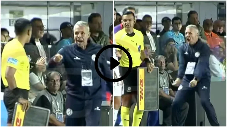 Gustavo Álvarez pasó de la furia a la alegría en menos de un minuto