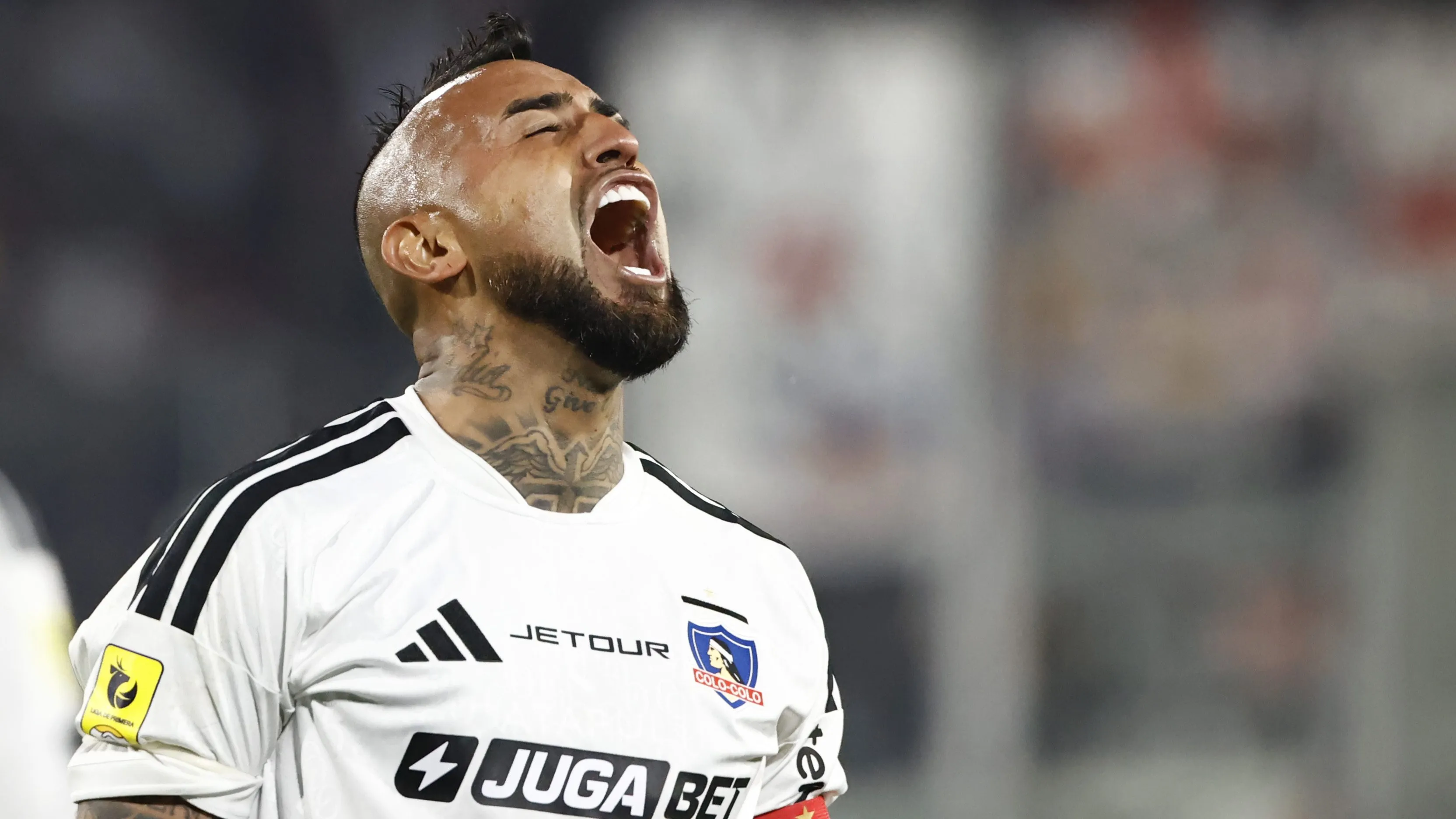 Arturo Vidal lanzó una potente arenga previo al Clásico frente a la UC (Foto: Dragomir Yankovic/Photosport)