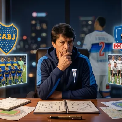 Gerardo Reinoso: "Es más importante Boca que Colo Colo"