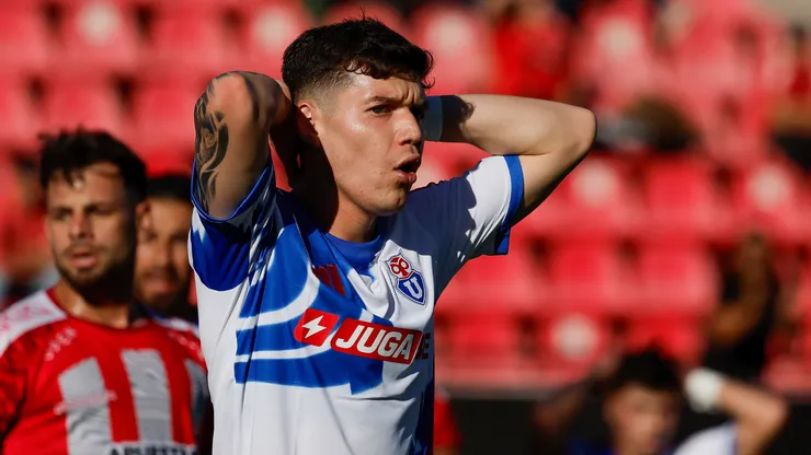 Agustín Arce se perderá la definición de Universidad de Chile en la Copa de la Liga.