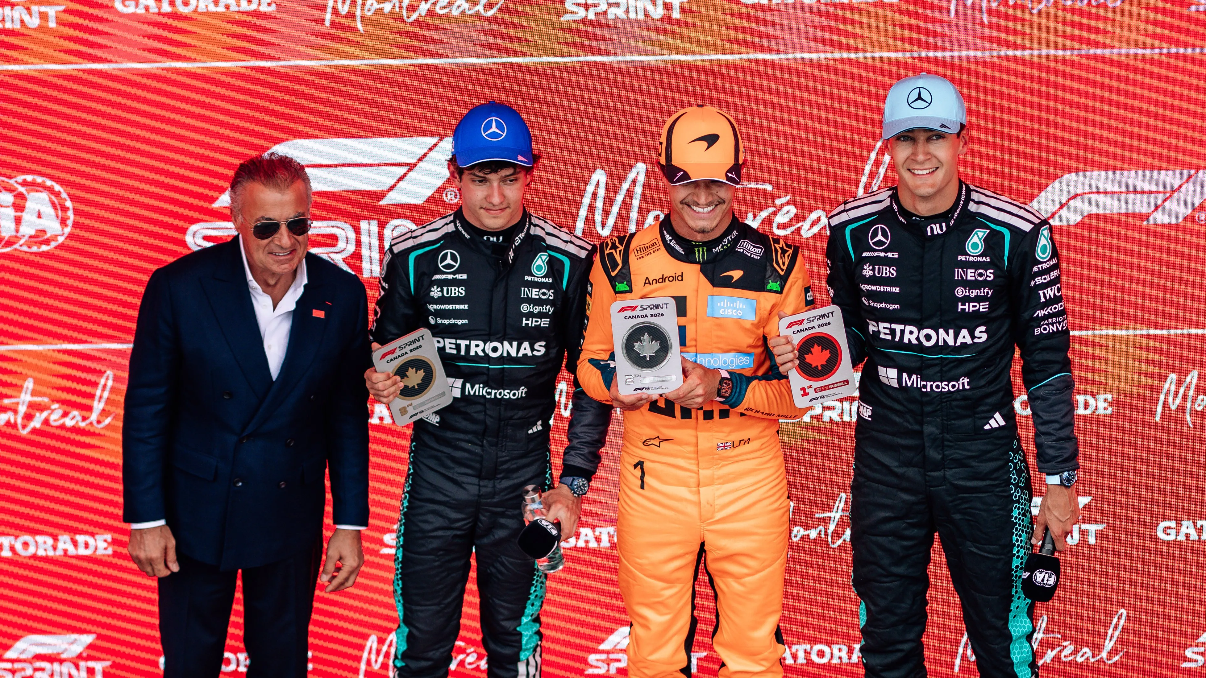 George Russell ganó dos de las tres carreras Sprint en lo que va de temporada. (Foto: @F1)