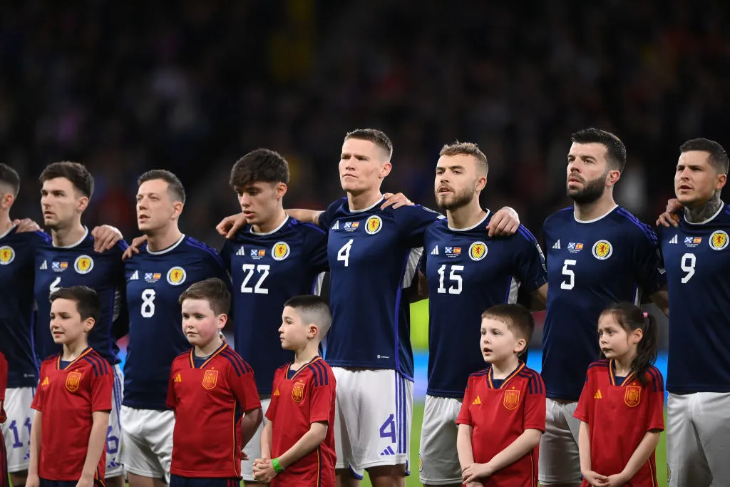 La última participación de Escocia en un Mundial fue en Francia 1998 (Getty Images).