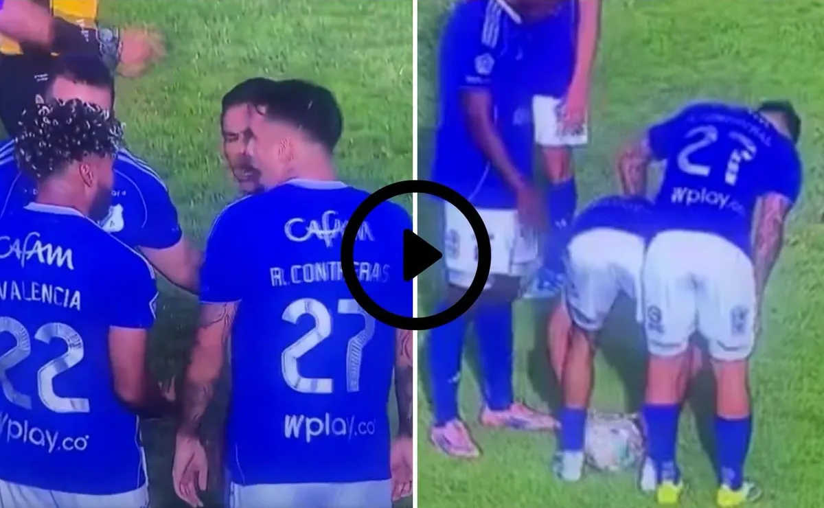 VIDEO | Rodrigo Contreras protagoniza insólito cruce con un compañero y terminó sancionado