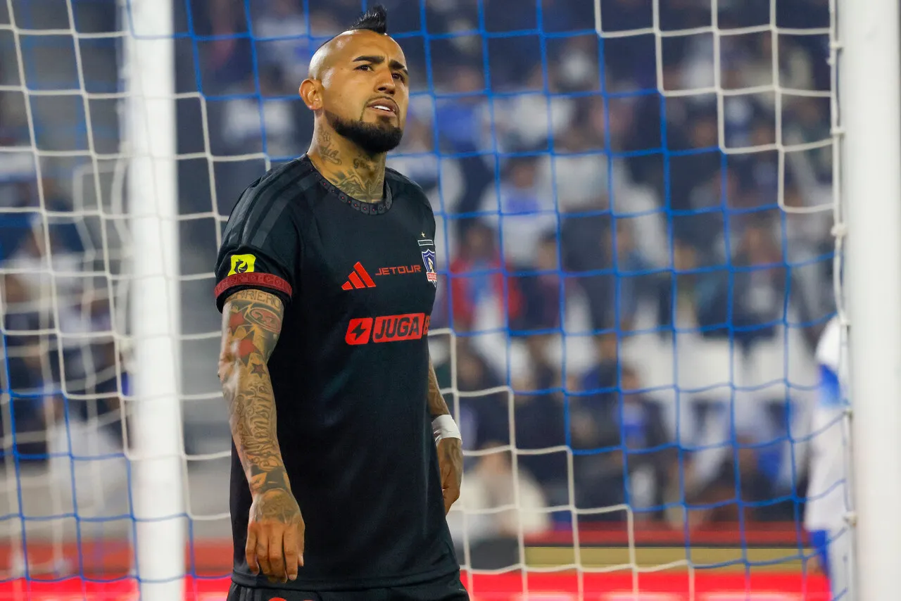 Vidal es criticado por sus hinchas | Foto: Photosport