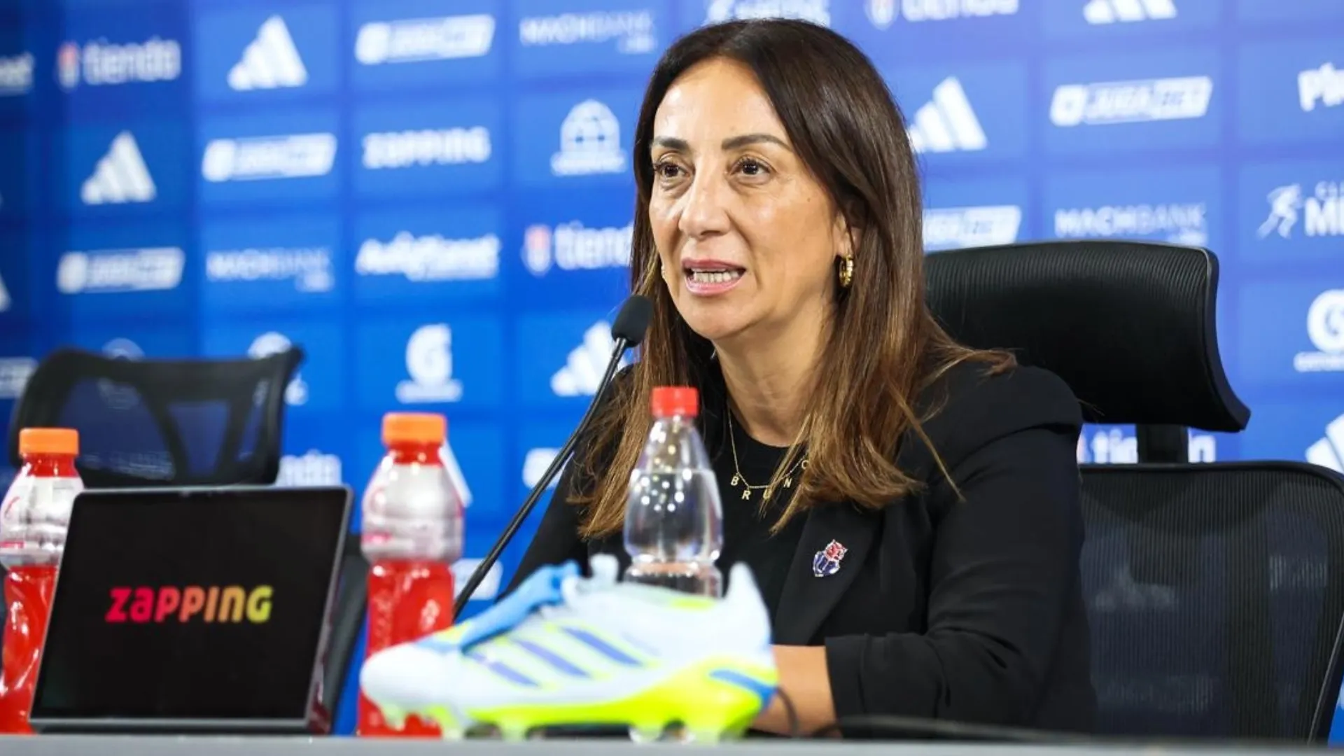 Cecilia Pérez habló sobre el estadio para Universidad de Chile. (Foto: Club Universidad de Chile)