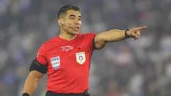 Cabero no se hizo el loco con la pelea en el final del partido.