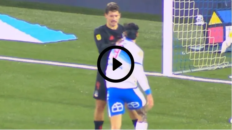 El encontrón entre Joaquín Sosa y Fernando Zampedri en el clásico