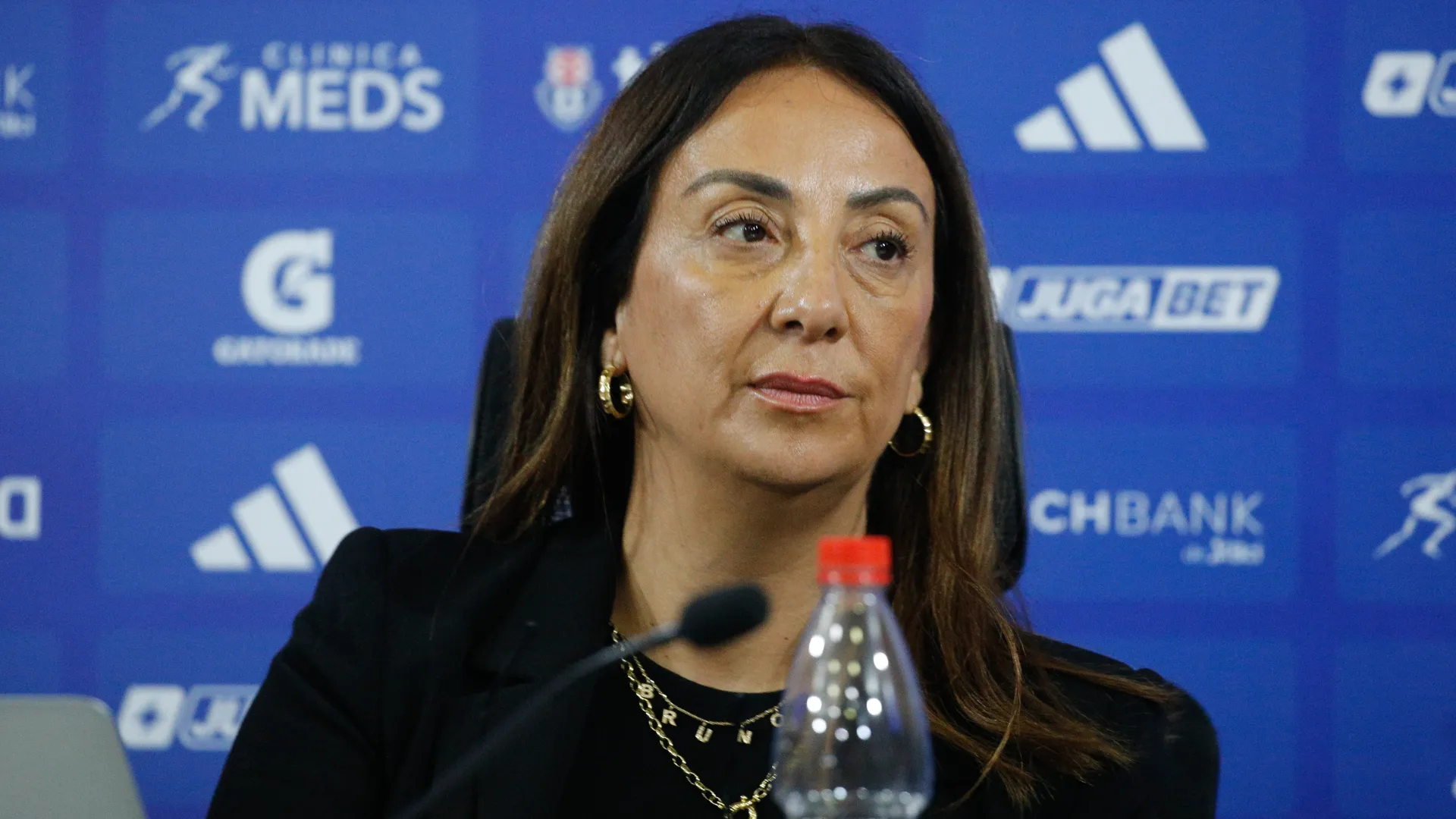 Cecilia Pérez habló sobre el proyecto estadio en Universidad de Chile. (Imagen: Photosport)