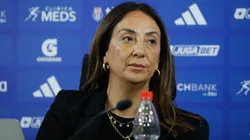 Cecilia Pérez abordó el rumor que vincula a Alexis Sánchez con Universidad de Chile.