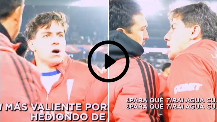 El enfrentamiento que pocos vieron en el clásico entre la UC y Colo Colo