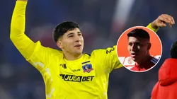 Brayan Cortés le da su apoyo a Gabriel Maureira en Colo Colo. (Foto: Photosport)