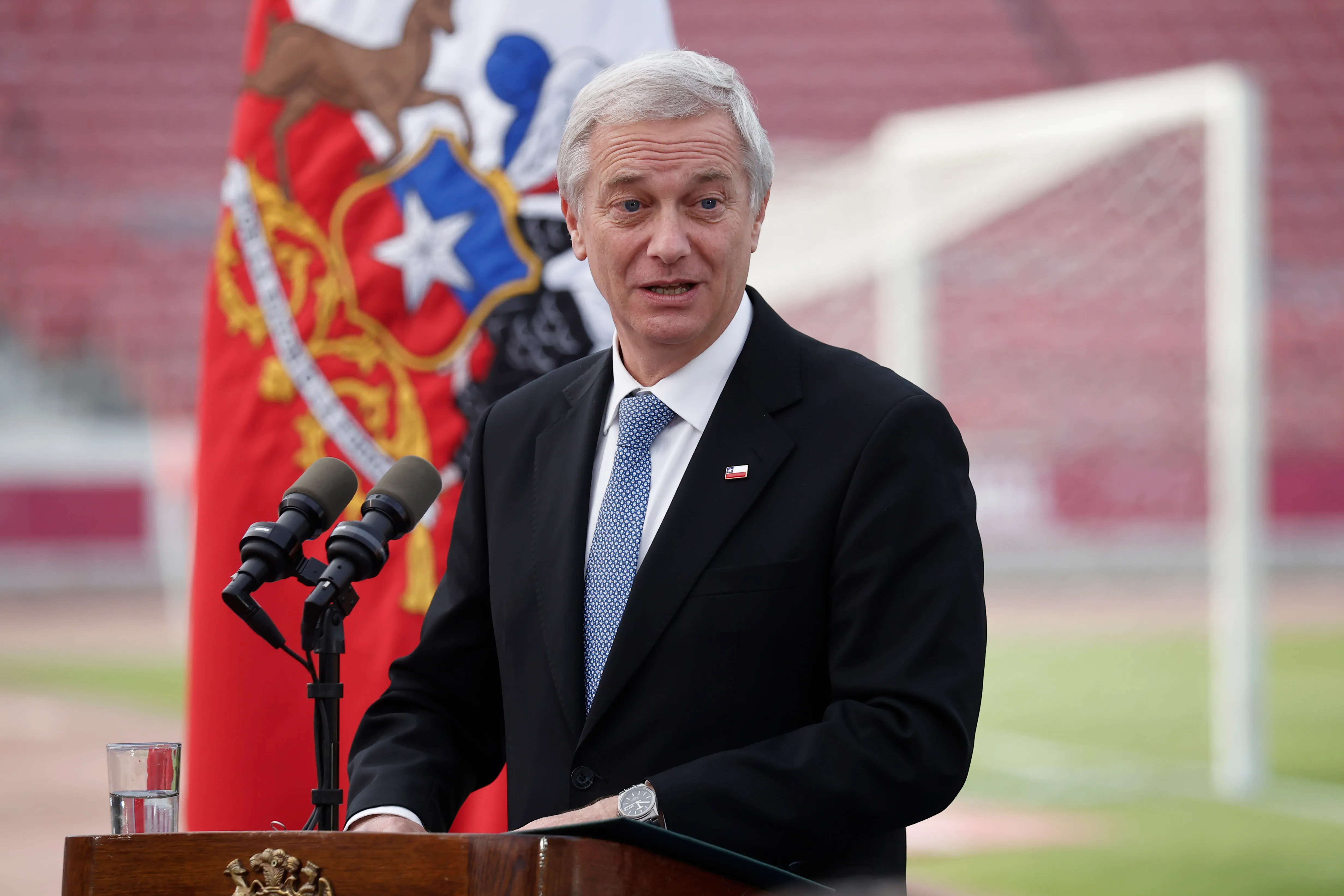 El Presidente de la Republica, Jose Antonio Kast, encabezó la promulgacion de la Ley de Sociedades Anonimas Deportivas | FOTO: Dragomir Yankovic/Aton Chile