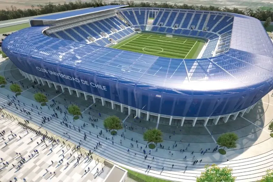 La U ha tenido más de alguna maqueta para contar con un estadio propio | FOTO: Archivo