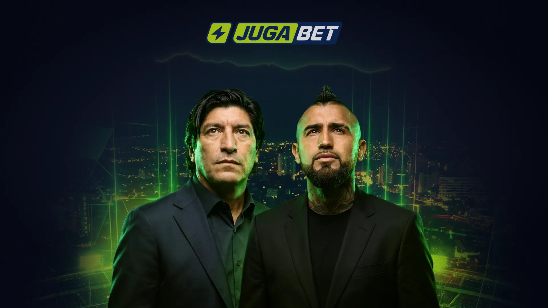 Arturo Vidal e Iván Zamorano se suman a Jugabet.