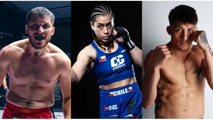 Cuatro chilenos quieren hacer historia este fin de semana en las artes marciales mixtas.