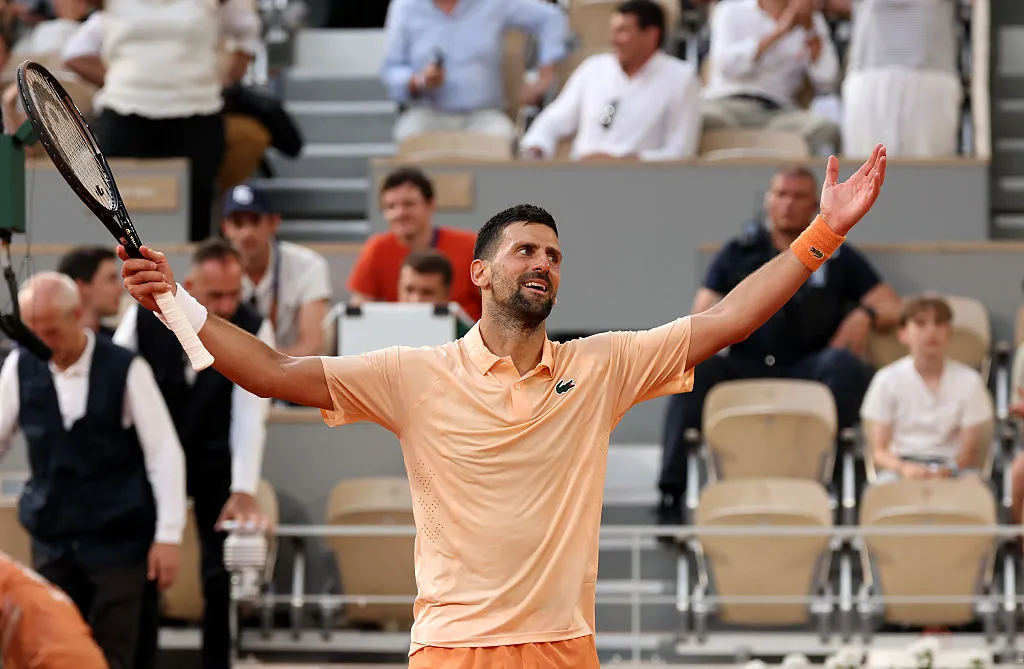 Fue la primera derrota de Novak Djokovic frente a un tenista brasileño (Getty Images).
