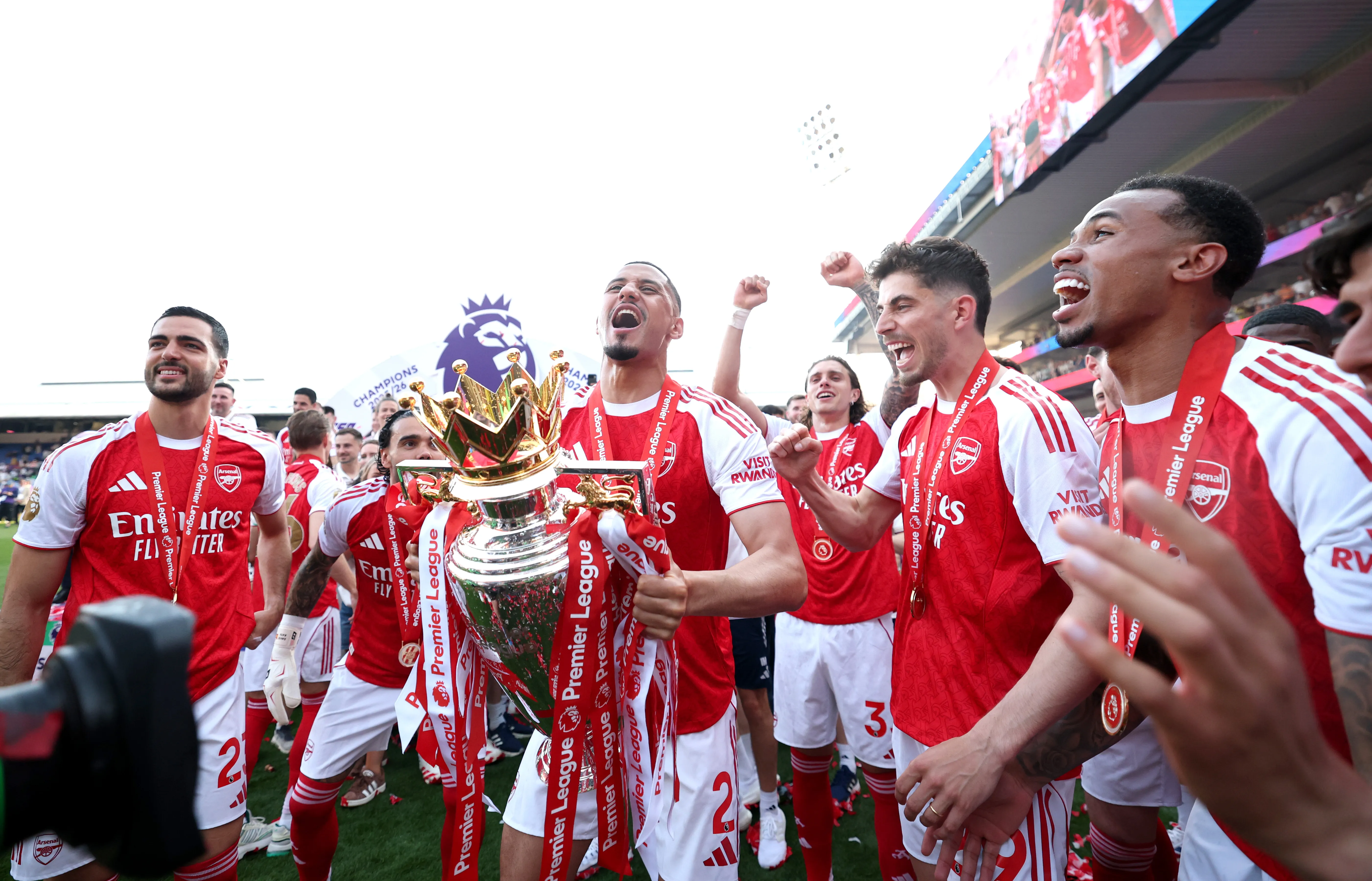 Arsenal viene de conquistar la Premier League inglesa (Photo by Michael Regan/Getty Images For Premier League)