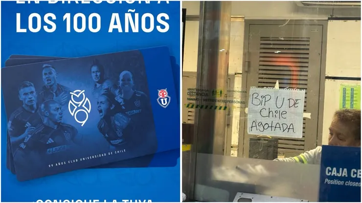 Los hinchas de la U se volcaron a las estaciones de metro para comprar la Tarjeta Bip