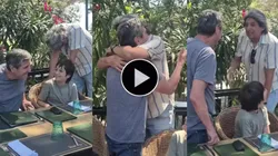 Mirko Jozic se reencontró con uno de sus regalones de la histórica Libertadores de 1991.