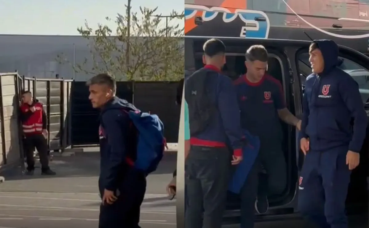 Papelón en el traslado: Bus de Universidad de Chile queda en panne y el plantel debió llegar en vans al Estadio Nacional