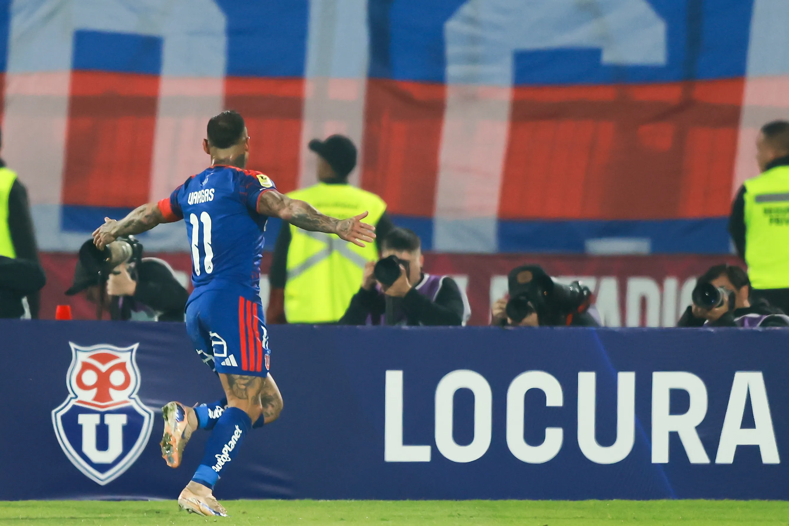 Eduardo Vargas le da el triunfo a Universidad de Chile