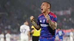 Eduardo Vargas le dio el triunfo a la U ante Deportes Concepción. (Foto: Felipe Zanca/Photosport)