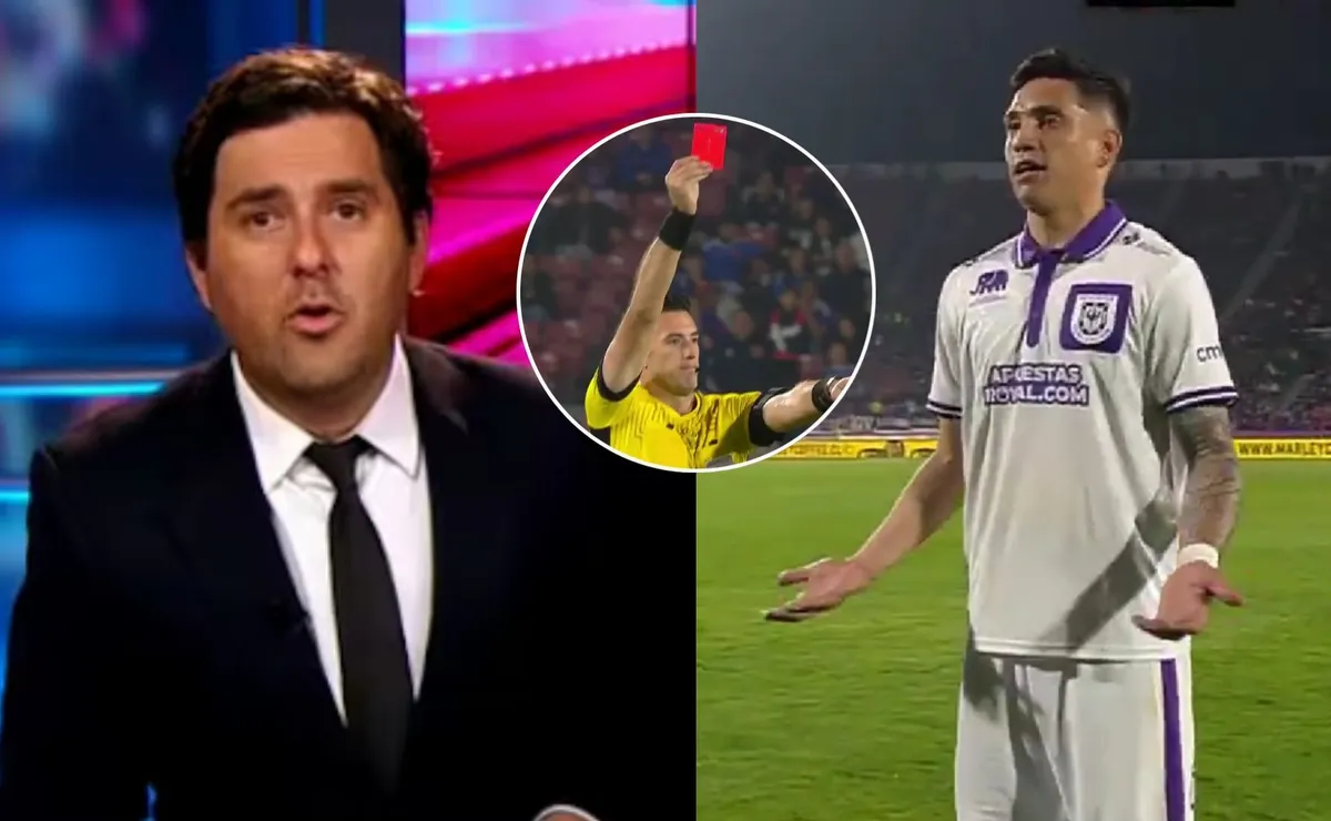 Cristian Arcos cuestiona la roja a Diego Carrasco en triunfo de la U ante Deportes Concepción: “Tiene que haber sido…”