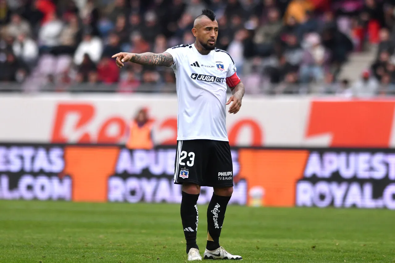 Vidal fue una de las figuras de Colo Colo ante La Serena. | Foto: Photosport