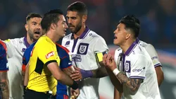 Diego Carrasco insultó a Mario Salvo contra Universidad de Chile.