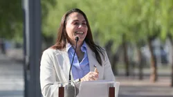 La ministra del Deporte abordó la chance de concretar el gran sueño de los Azules.