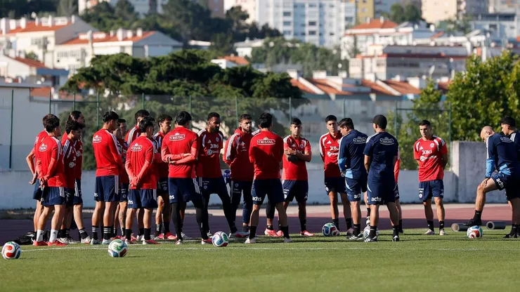 La Roja sufre lesión a dos días del partido con Portugal.