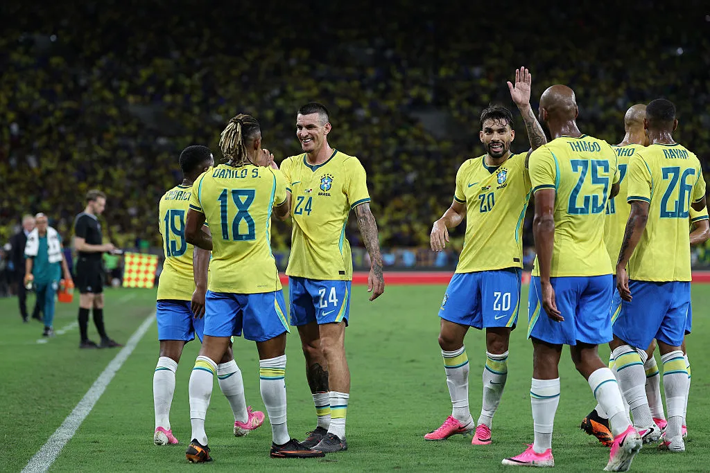 El candidato de Vito de Palma para ganar el Mundial 2026 es Brasil (Getty Images).