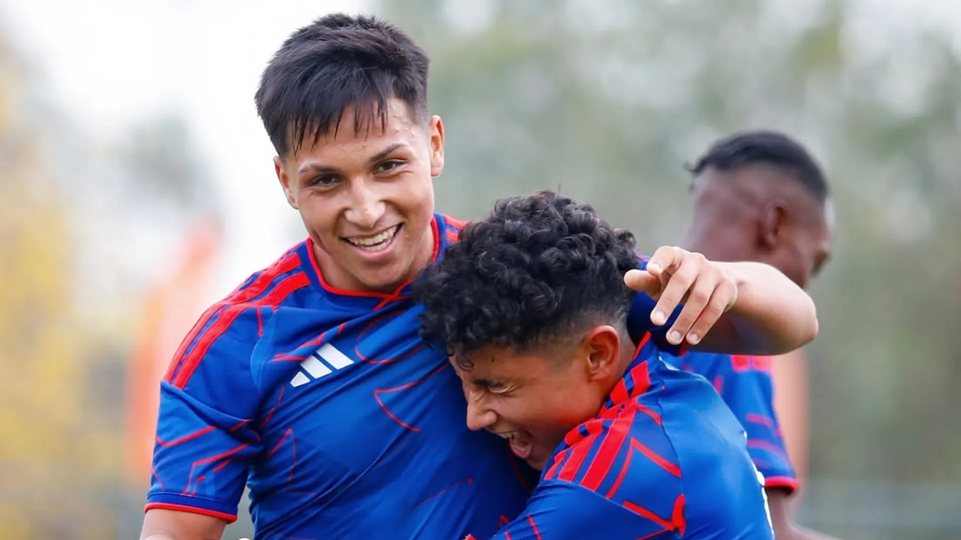 Diego Cofré celebrando uno de sus dos goles ante el Cacique | FOTO: Universidad de Chile