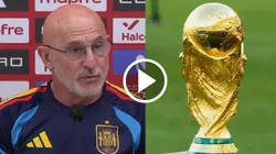 El técnico de España analizó el panorama de cara al Mundial 2026.