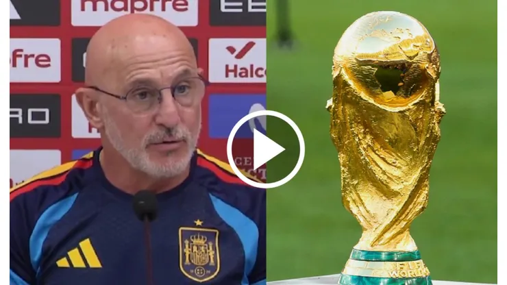 El técnico de España analizó el panorama de cara al Mundial 2026.