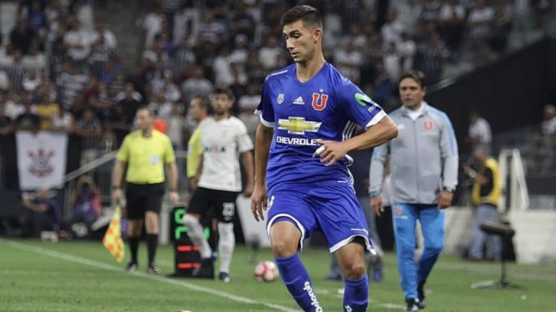 Castellanos jugó tan solo 15 minutos en Universidad de Chile | FOTO: Archivo