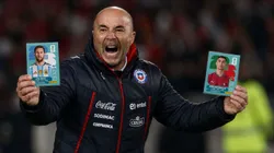 Jorge Sampaoli se sumó a la fiebre sobre el álbum del Mundial