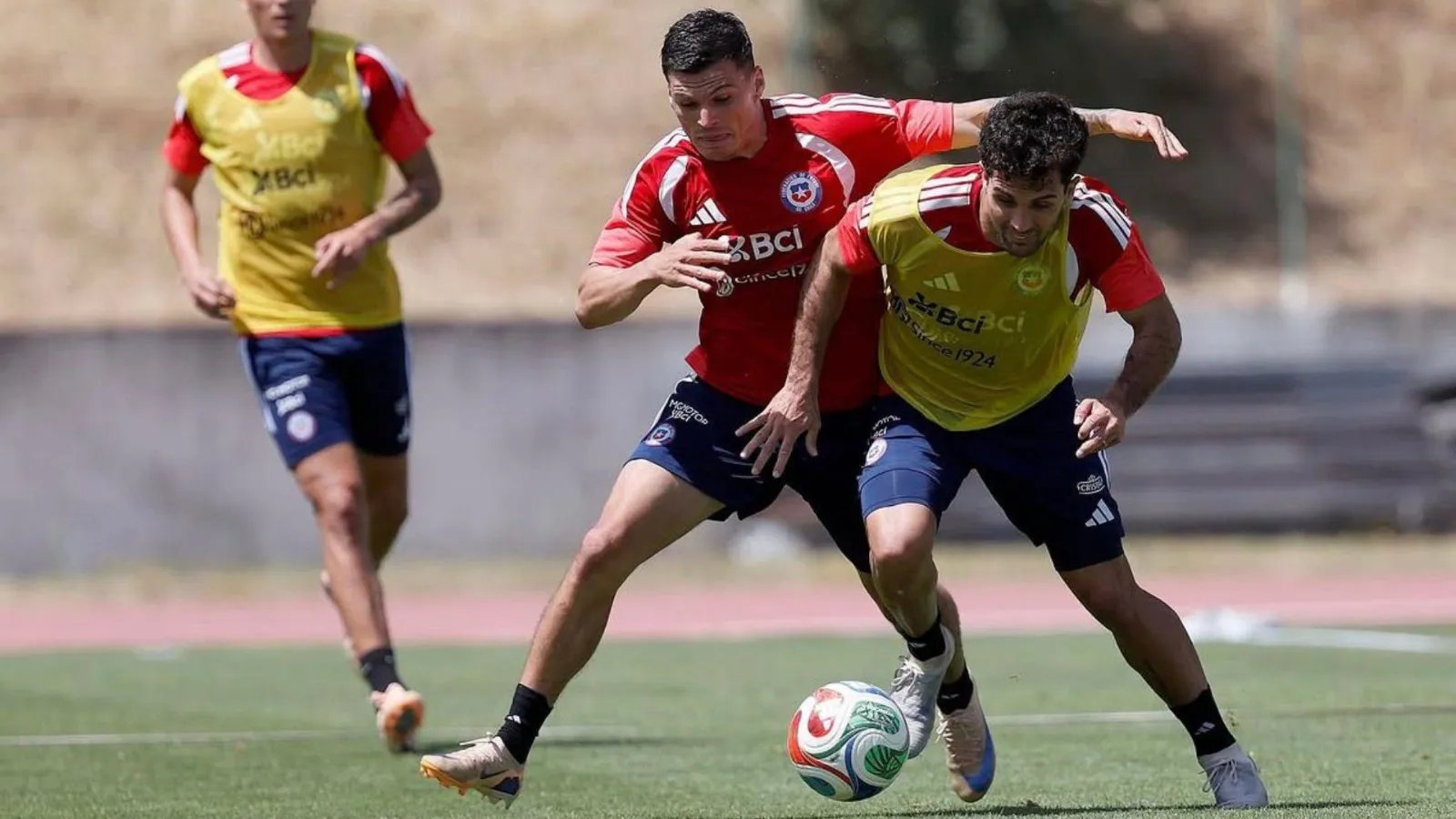 Ignacio Saavedra sufre desgarro en la Selección Chilena. (Foto: @LaRoja)