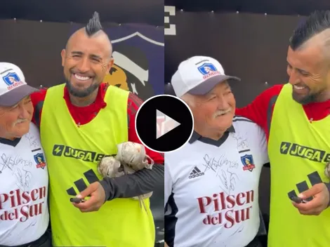 Plantel de Colo Colo sorprende a estudiante de 78 años con emotivo gesto