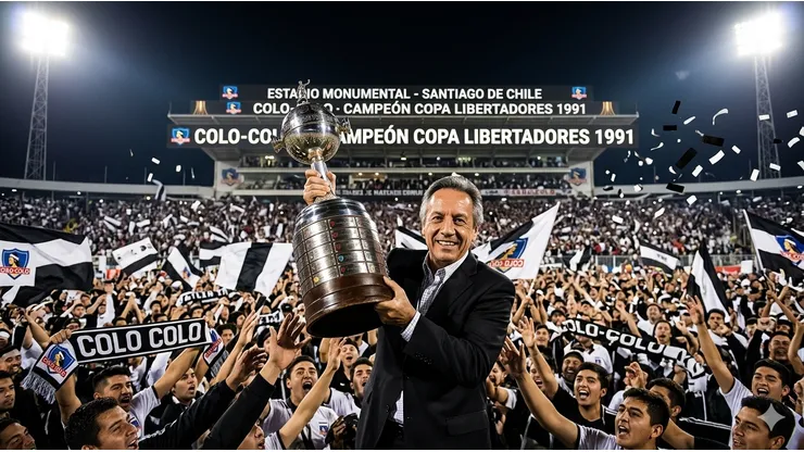 Peter Dragicevic incendia todo en Colo Colo el día que se cumplen 35 años de la obtención de la Copa Libertadores.
