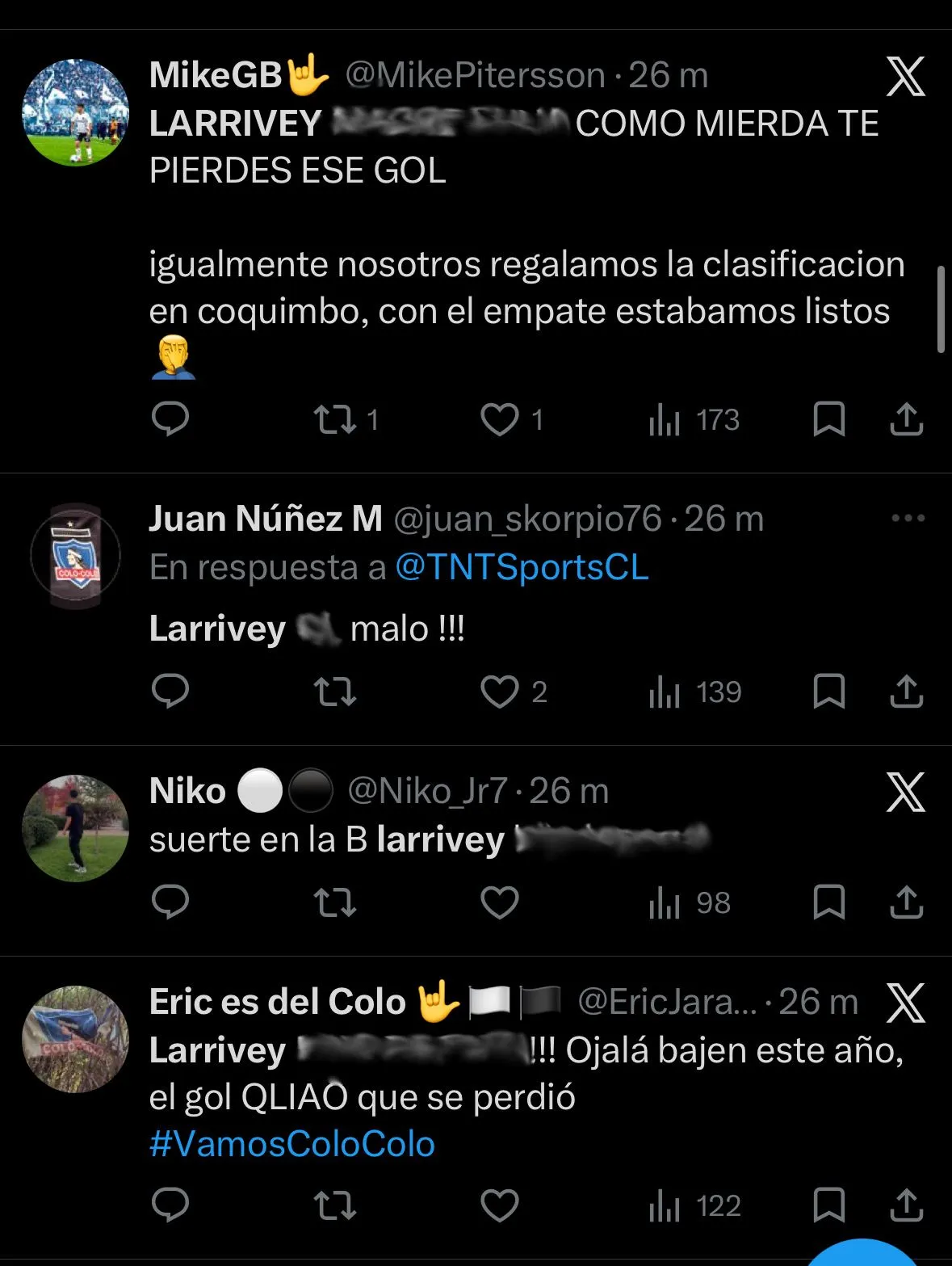 Las reacciones albas en X